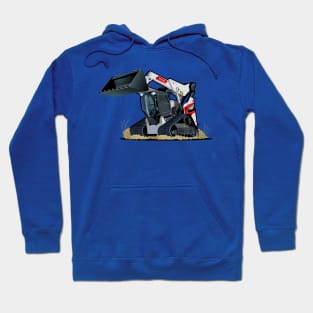 Cartoon skid steer Hoodie